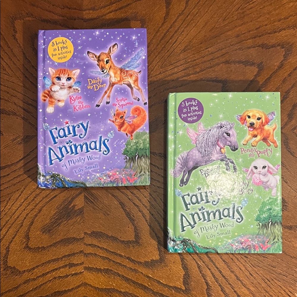 Fairy Animals kids books | set of 2 Fairy Animals of Misty Woods books